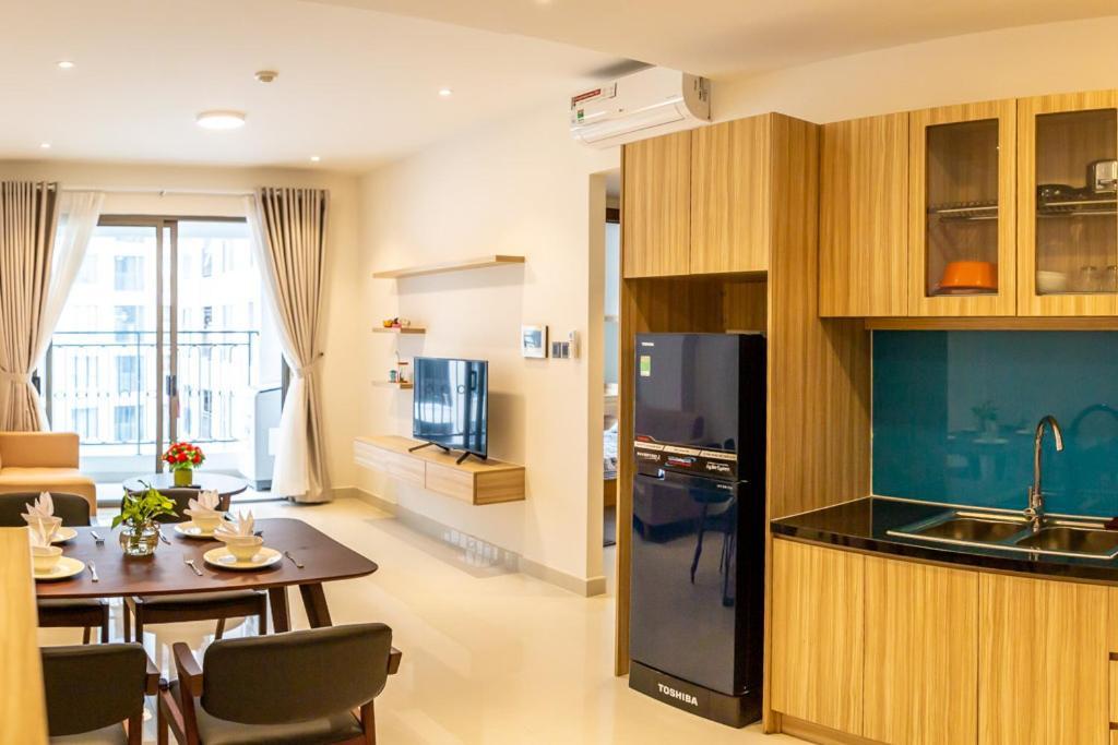 הו צ'י מין סיטי Gold Bee Dormitary Service Apartment מראה חיצוני תמונה